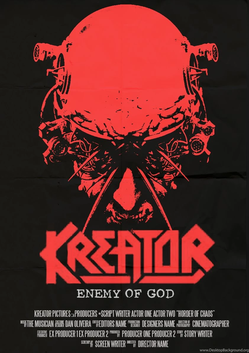 Kreator   Enemy Of God // Film Poster By DGLProductions On DeviantArt