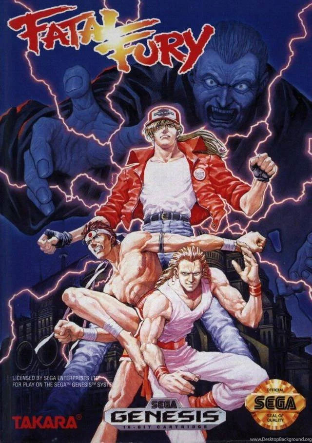 Fatal Fury Box Shot For Genesis GameFAQs