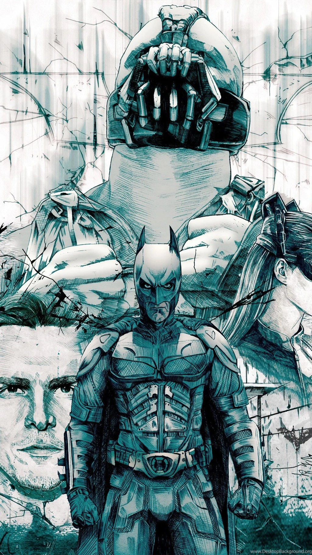 The Dark Knight Rises Mobile Wallpapers 5311