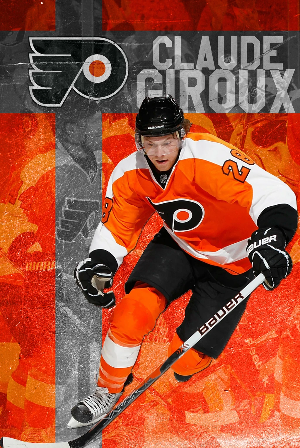 Poster / Picture Flyers Claude Giroux By Gunners520 On DeviantArt