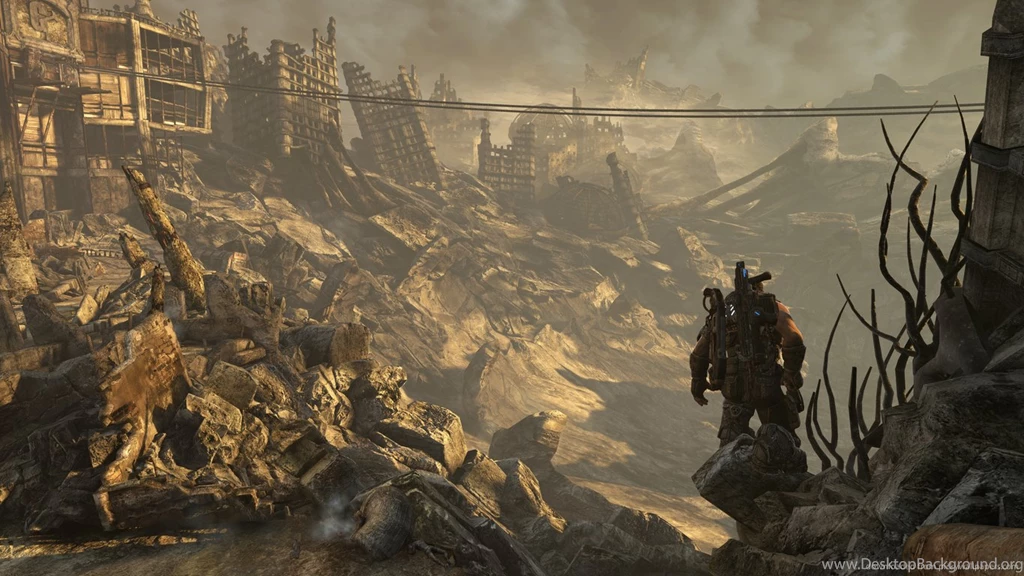 Download 1366x768 Gears Of War 3 At Any Price Wallpapers