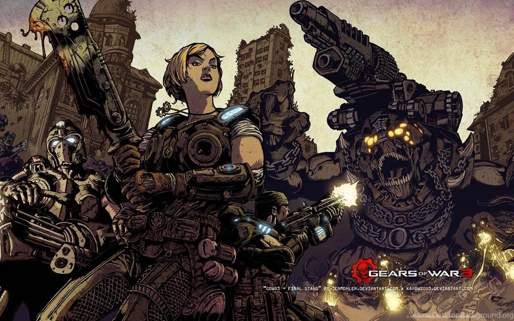 Gears Of War 3 Anime Wallpapers 164069 Desktop Background