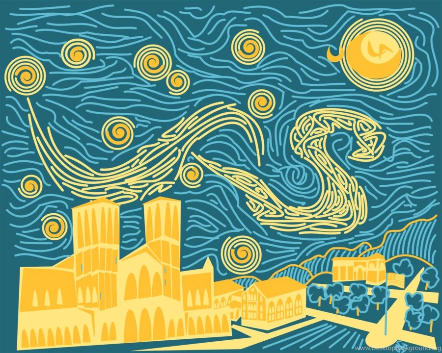UCLA Starry Night By Sizzle3 On DeviantArt