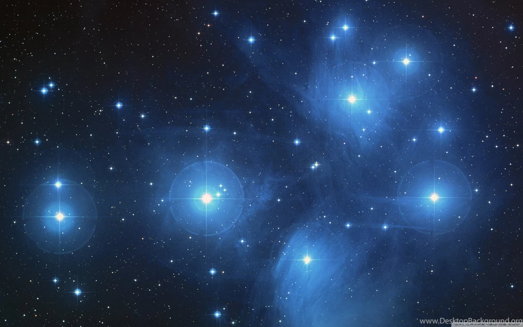 Pleiades Star Cluster HD Desktop Wallpapers : High Definition ...