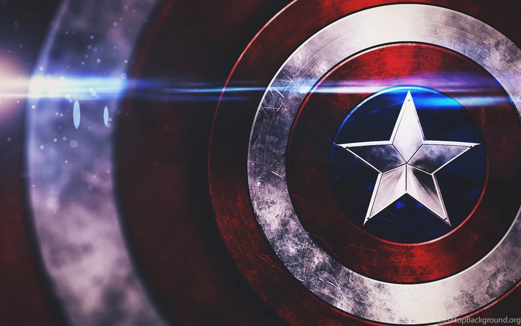 HD обои :: Captain America, Marvel Comics, щит, звезда