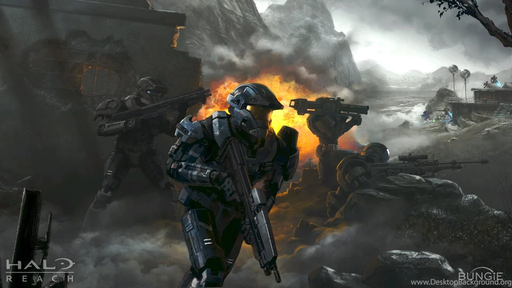 Halo Reach Wallpapers Firefight By GIOVANNIMICARELLI On DeviantArt