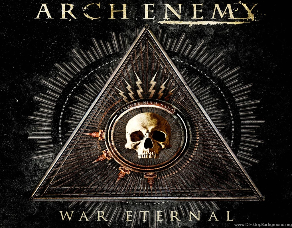 ARCH ENEMY Death Metal Progressive Heavy Dark Skull Wallpapers ...