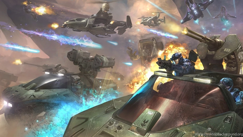 1920x1080 Halo, Alien World, Game Wallpapers, Fire, Spaceships ...