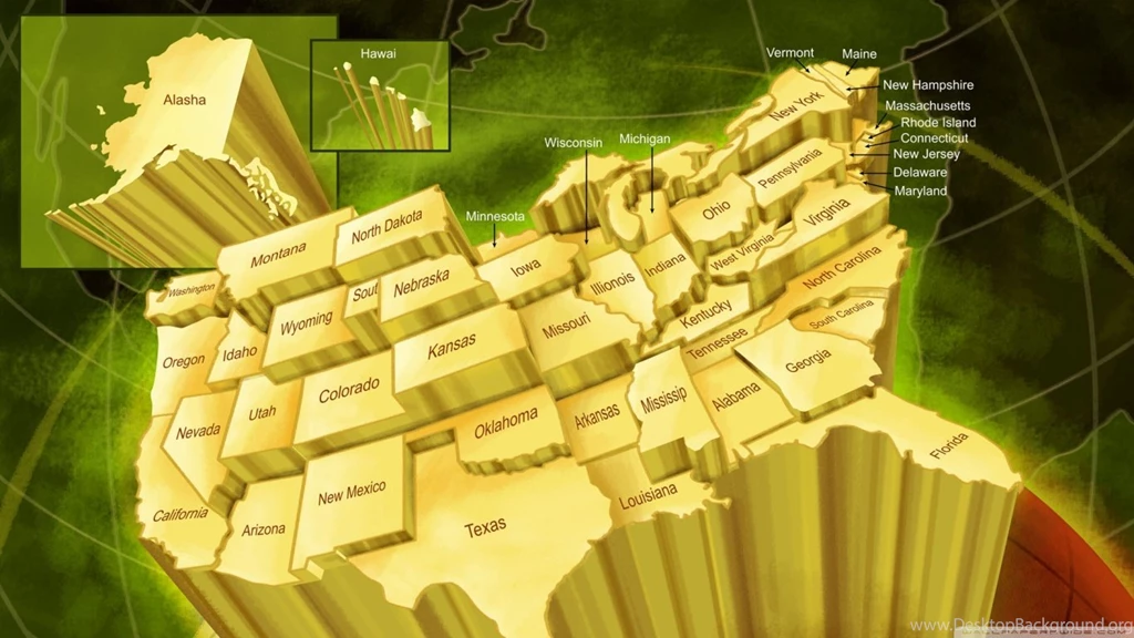 United States Map, Independence Day HD Desktop Wallpapers ...