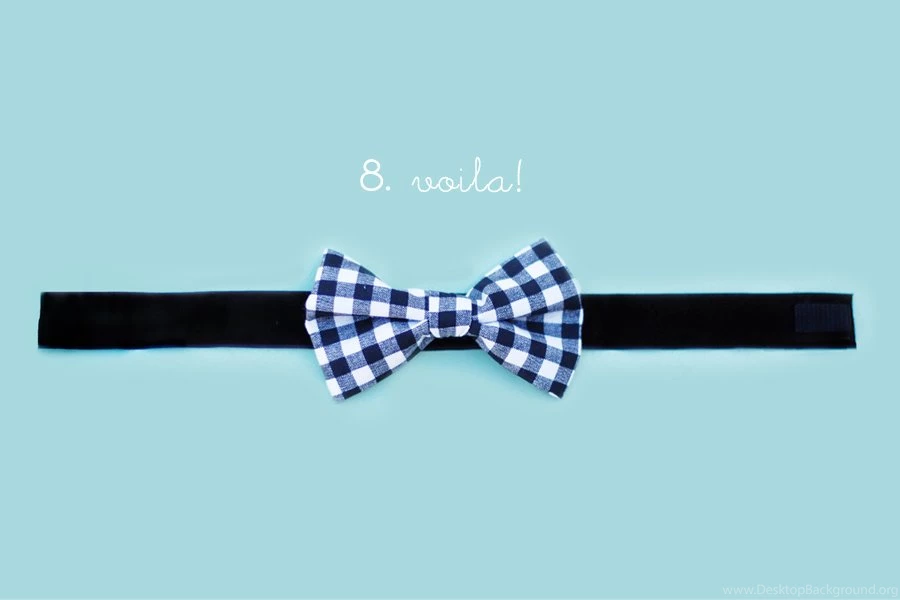 DIY: No Sew Wedding Bow Tie