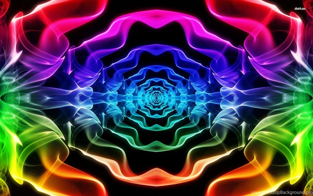 Fractal Neon Smoke Wallpapers Http://www.hdofwallpapers.com ...