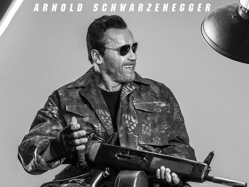Arnold Schwarzenegger In The Expendables 3 Wallpapers