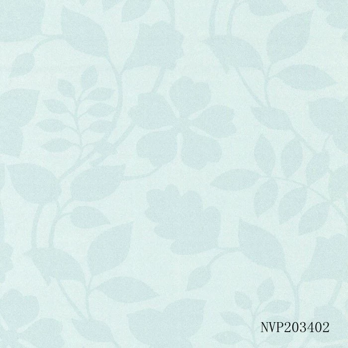 Floral Leaves Residential Refined Non woven Wallpaper/Wall ...