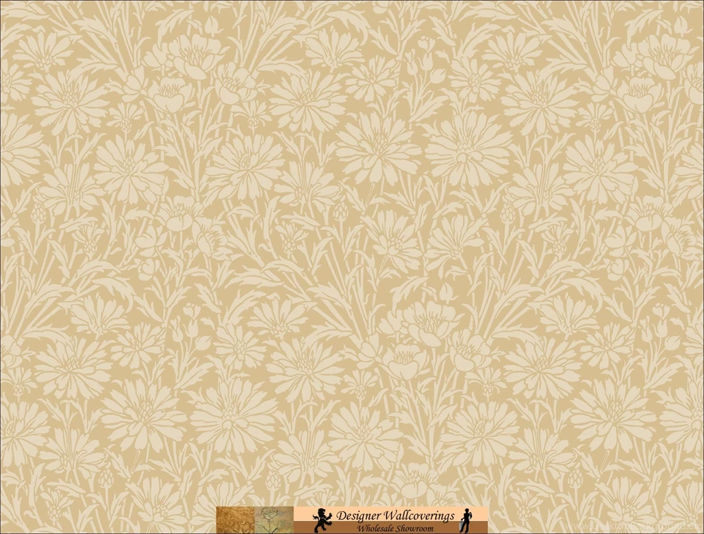 DIANA DAISY WALL PAPER [TAG 11017] : Designer Wallcoverings™