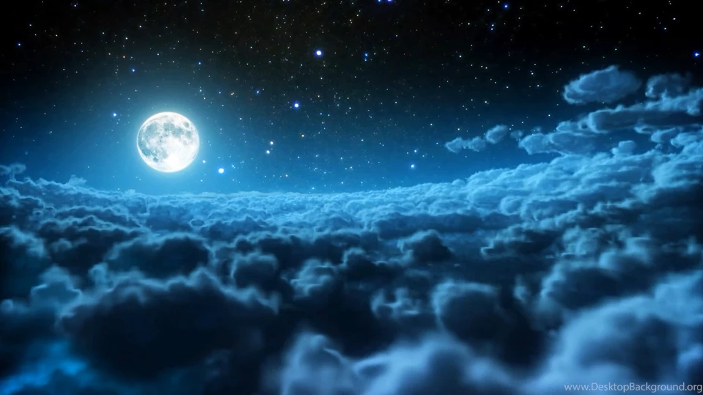 Cloudy Nite Lite Desktop Wallpapers