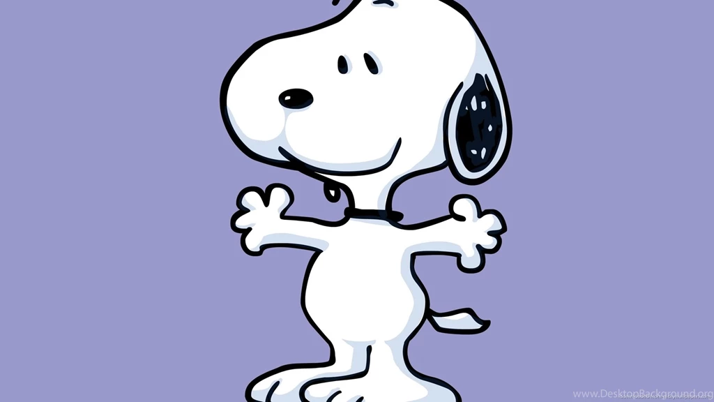 Download 1600x900 Snoopy Purple Backgrounds Wallpapers