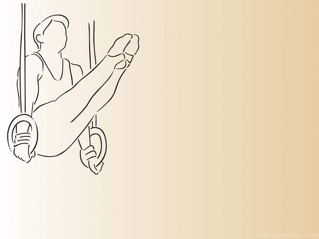 Gymnastics Sports Theme Powerpoint Templates Black, Orange ...