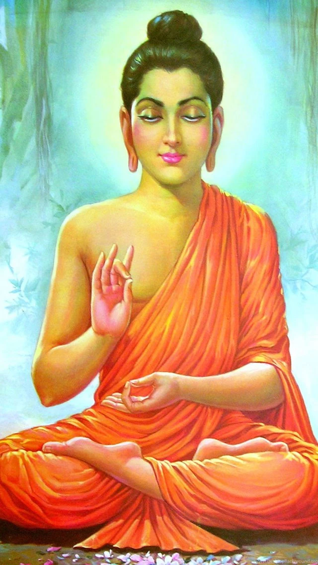 Wallpapers Buddha Bamboo Art Iphone And 640x1136