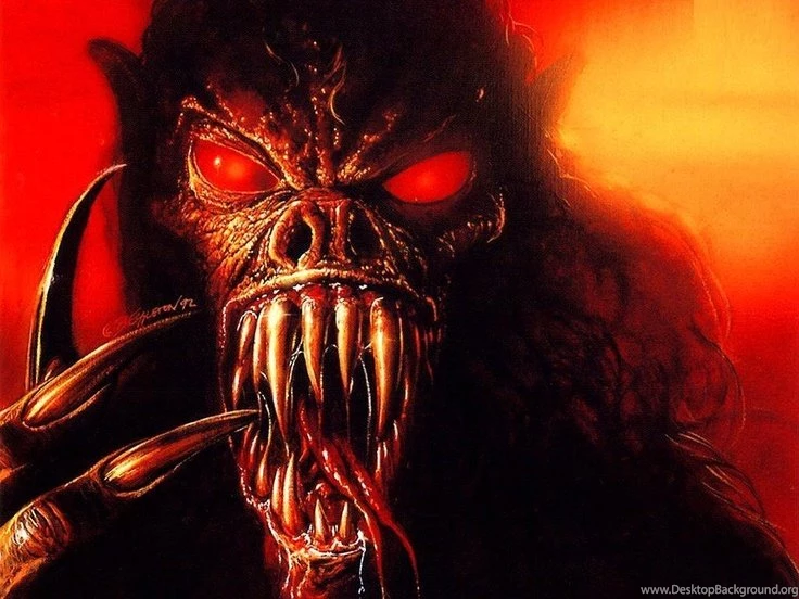 Image Detail For Kırmızı Gözlü Canavar Duvar Kağıdı, Red Eyed ...