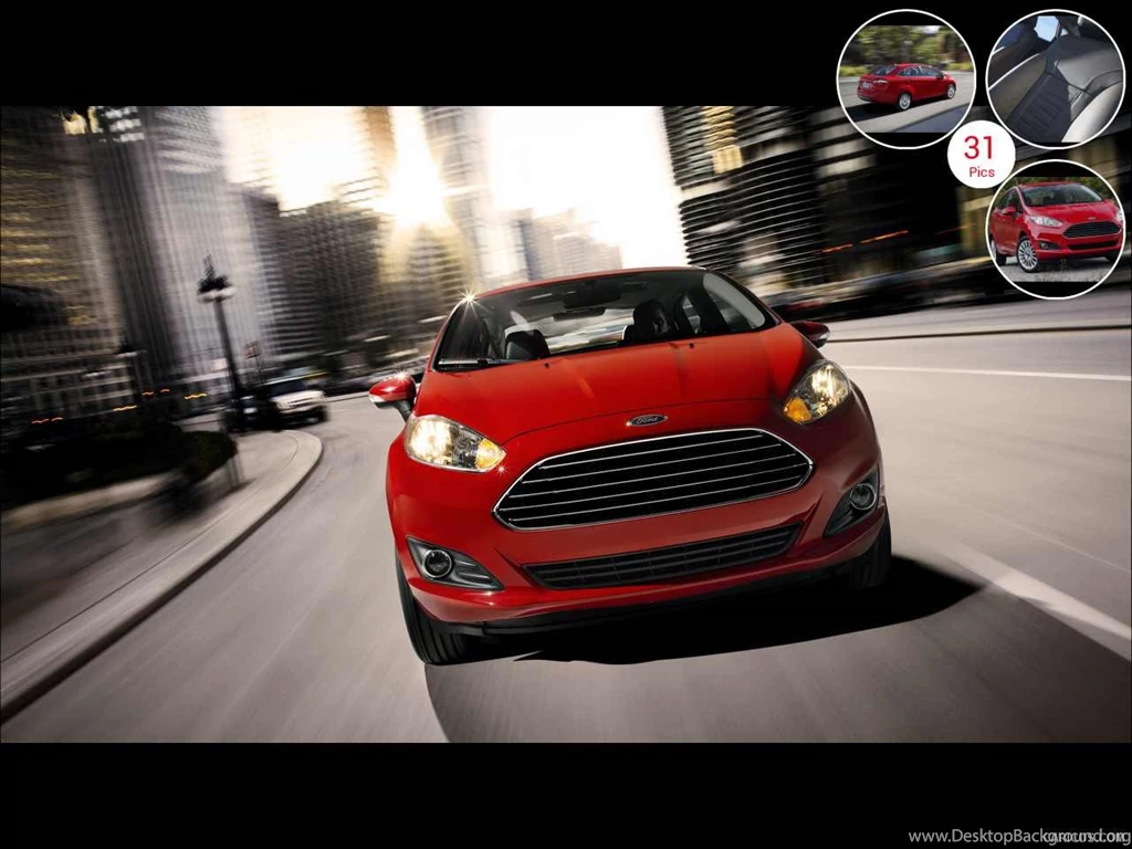 2014 Ford Fiesta 4 Door Sedan   Front