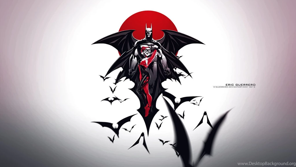 DeviantArt: More Like BATMAN HARLEY Wallpaper 1920x1080 By E guerrero