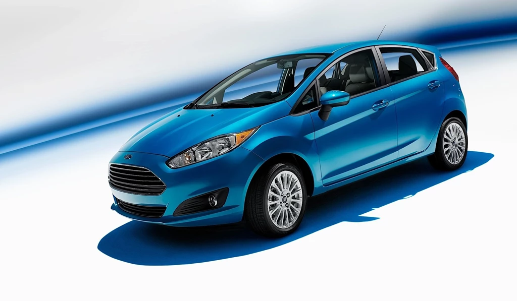Ford Fiesta 2013 Wallpapers HD Blue Car