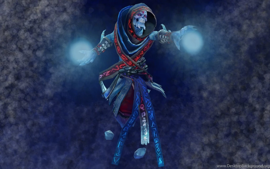 Lich DeadWinter (3D Art) DOTA 2 Wallpapers