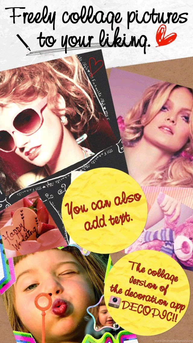 Photo Collage App “Petapic”! Create A CUTE Wallpapers Easily With ...