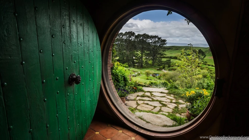 A Hobbit House HD Desktop Wallpapers : Widescreen : High Definition ...