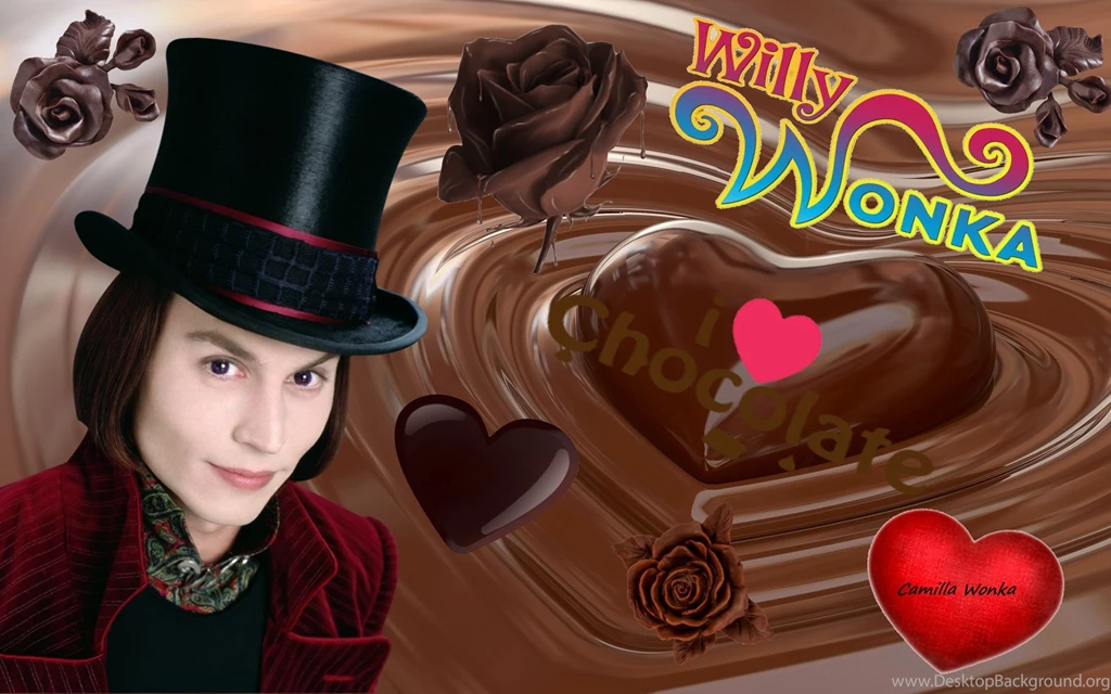 Willy Wonka I Love Chocolate Camilla By Amelka Wonka Kitty On ...