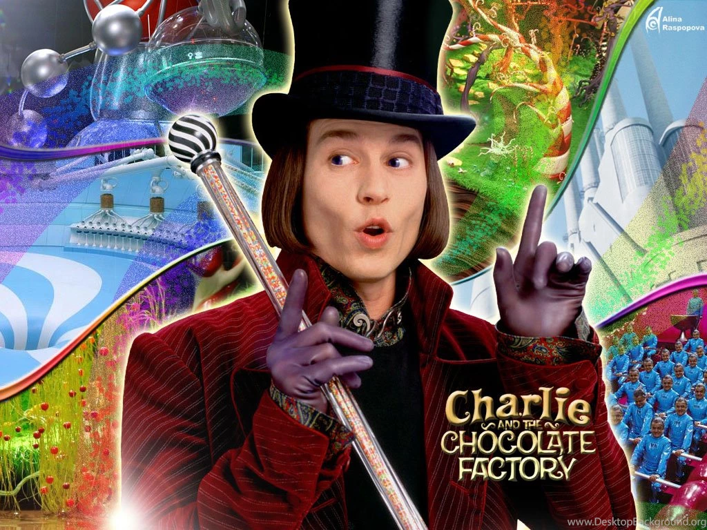 Willy Wonka Johnny Depp / Tim Burton Films Wallpapers (24663924 ...