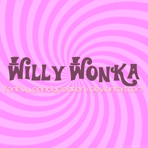 Willy Wonka Font By PandyCreations On DeviantArt