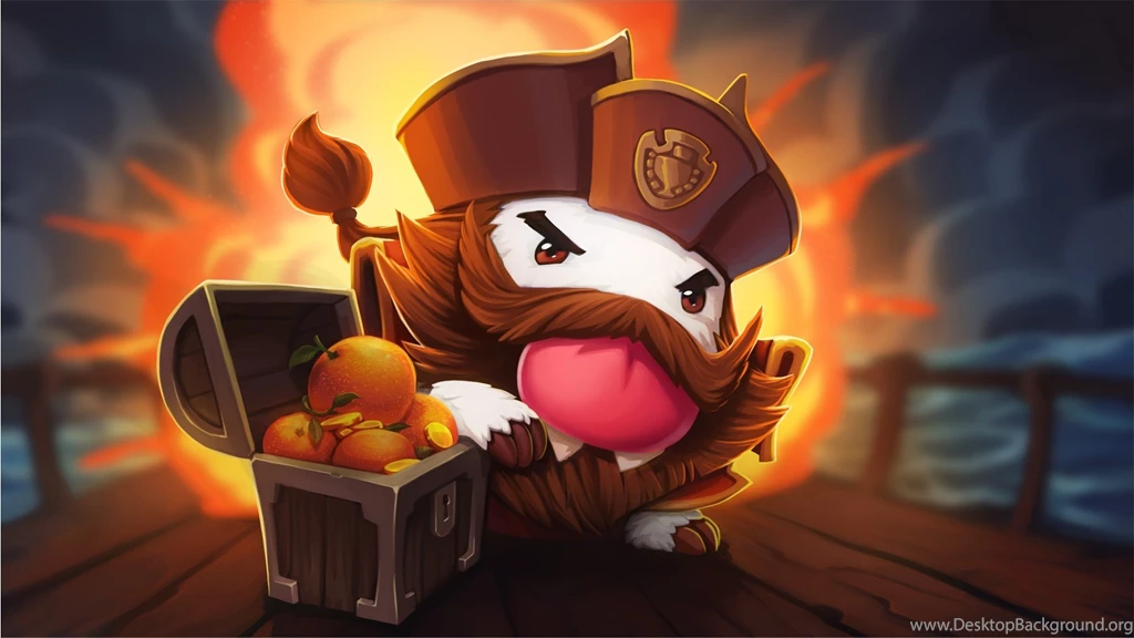 Download HD League Of Legends, Poro, Gangplank Wallpapers