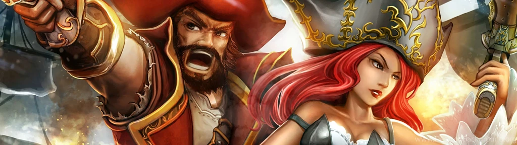 Miss Fortune And Gangplank In League Of Legends Desktop Wallpapers 421