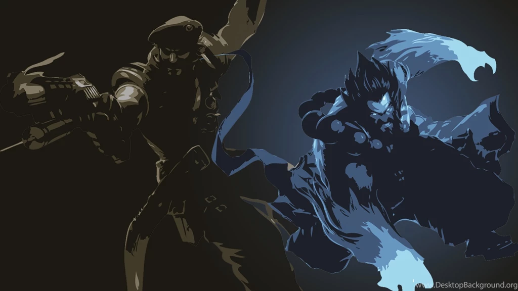 Special Forces Gangplank & Spirit Guard Udyr Minimalistic Fan Art ...