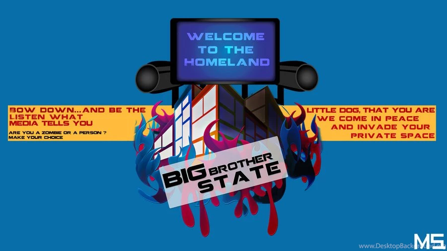 Big Brother State Wallpapers Blue By MartinSiilak On DeviantArt