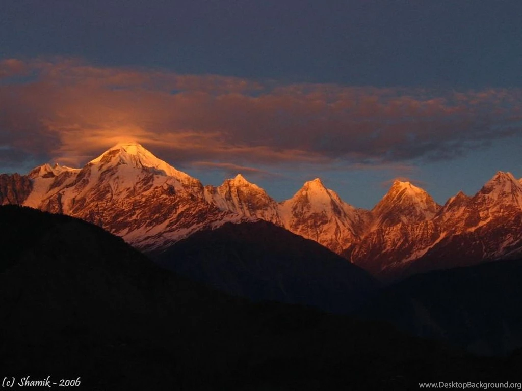 Himalayas In The Dark 1600x1200 Wallpapers,Himalayas India ...