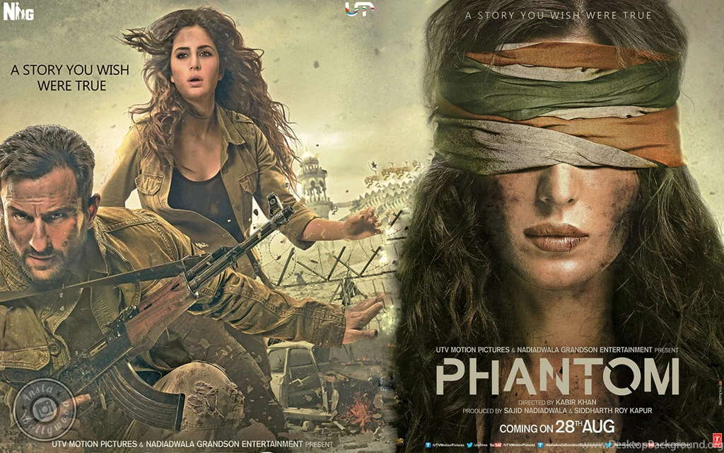 Katrina Kaif, Saif Ali Khan Phantom Movie HD Wallpapers
