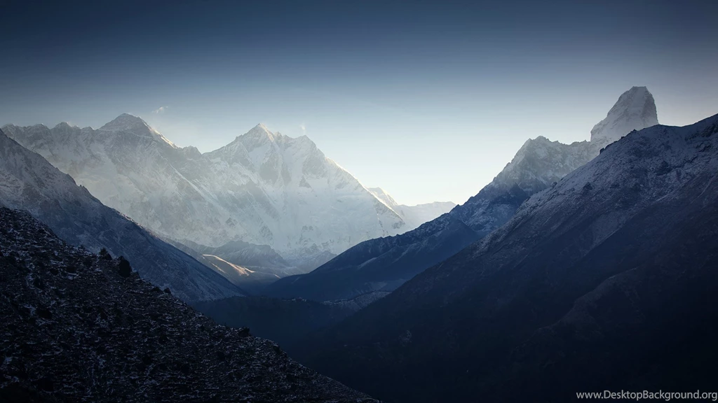 Mountain Valley In The Himalayas Wallpapers And Images ...