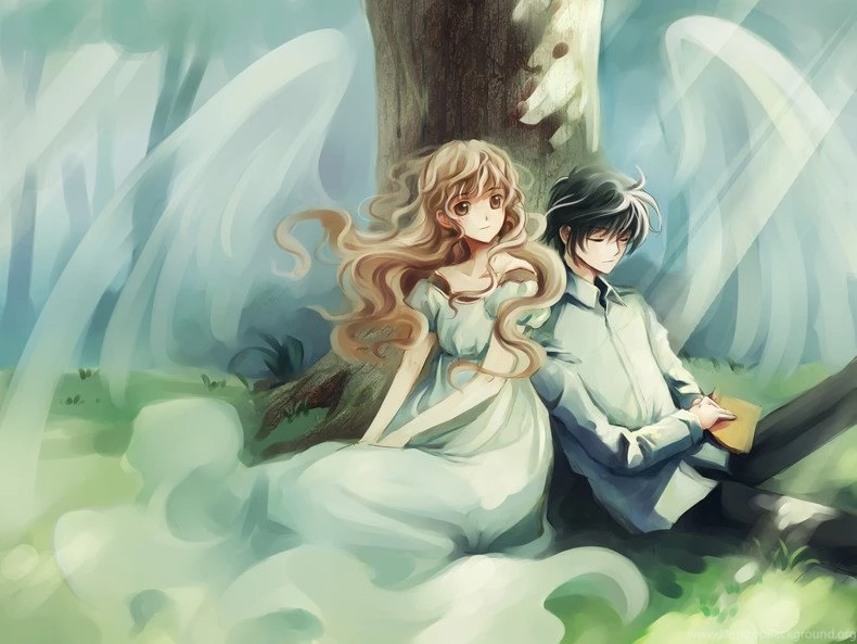 Always With You In Spirt Anime Couples Wallpapers ...