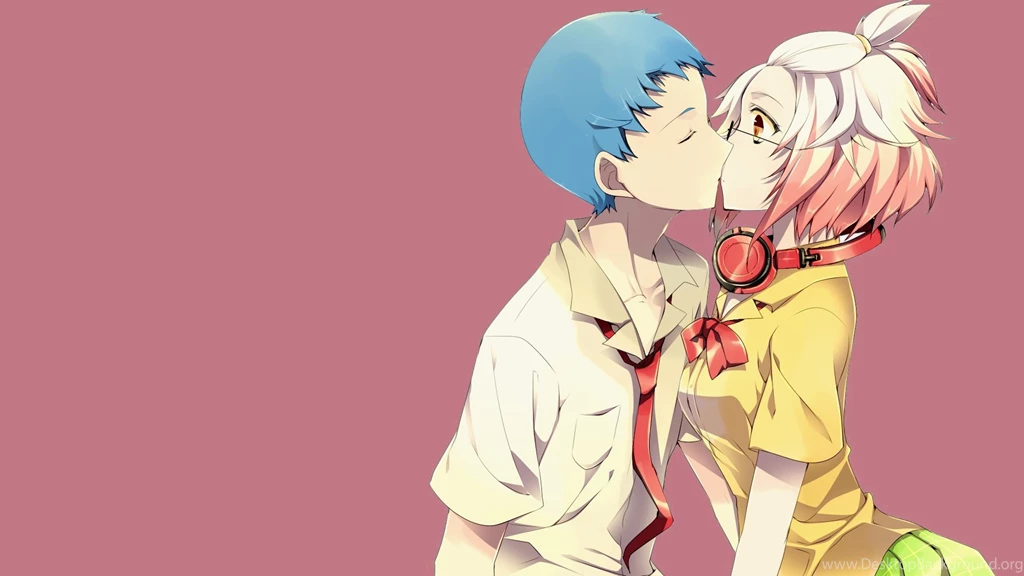 ANIME COUPLE SURPRISE KISS Online Wallpapers HD