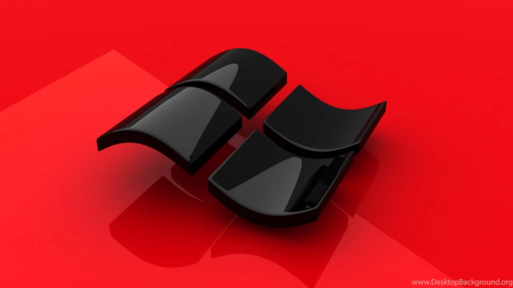 Black And Red Windows 8 Widescreen Wallpapers