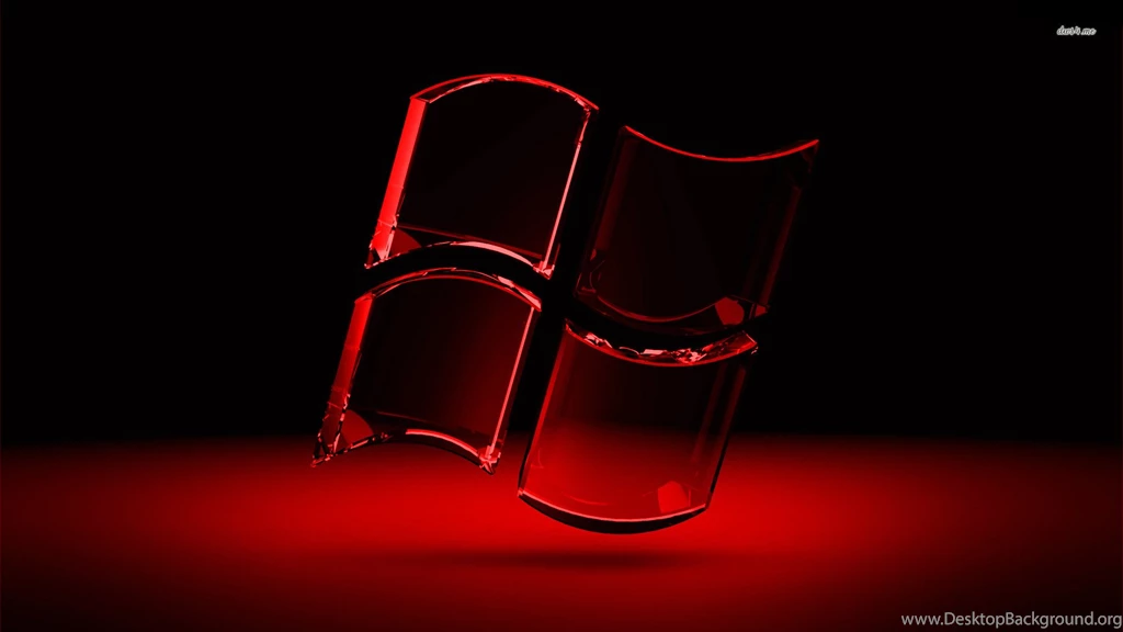 Red Glass Windows Logo Wallpapers Computer Wallpapers