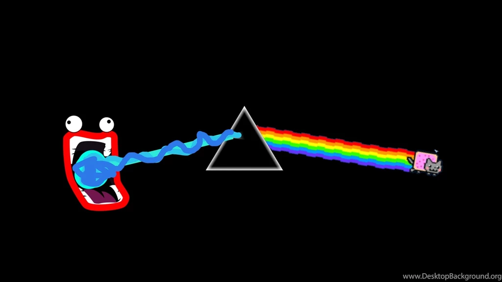 Nyan Cat Black Backgrounds