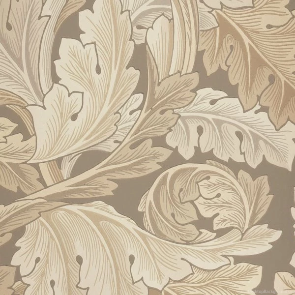 Morris Co Acanthus Wallpapers Stone 212552