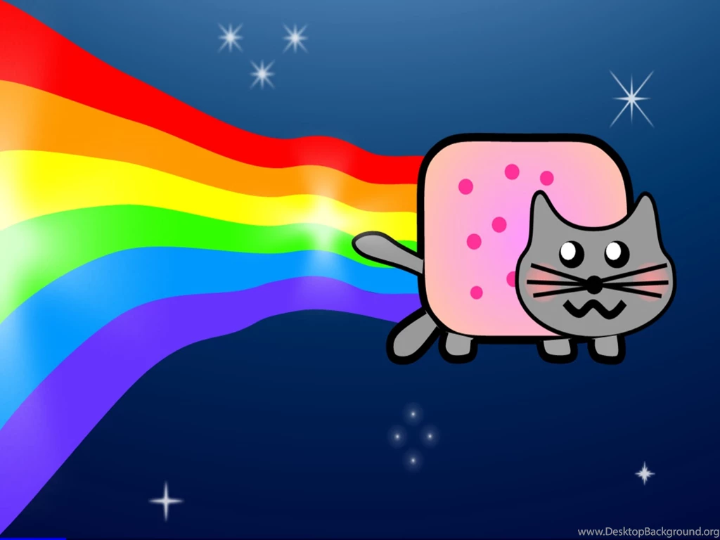 Nyan Cat Redrawn Wallpapers