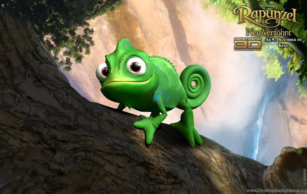 Wallpapers Rapunzel Pascal Offizielle Disneys Website 1900x1200 ...