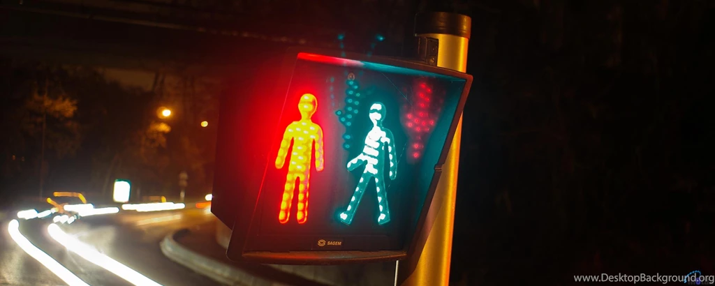 Download Wallpapers City Traffic Light (2560 X 1024 Dual Monitor ...