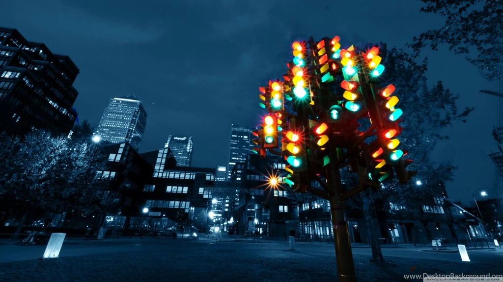 Traffic Light Sculpture HD Desktop Wallpapers : High Definition ...