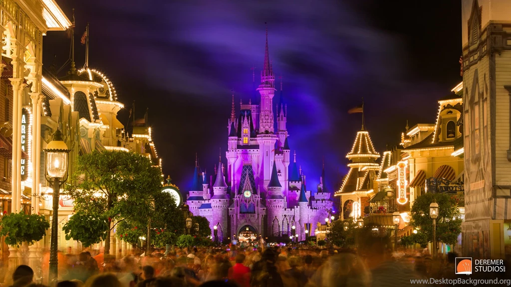 2014 03 Fine Art Disney Fireworks 18 – Main Street Castle Magic ...